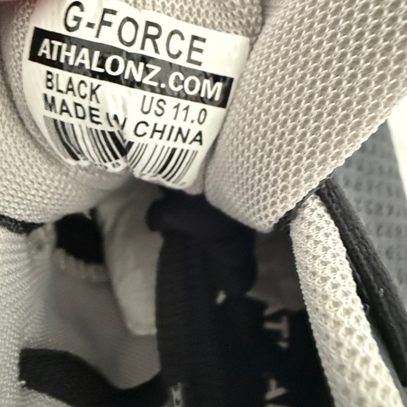 Athalonz G-Force Baseball/Softball Cleats – Size 11 Black (NWOT - With Box) - Picture 8 of 12